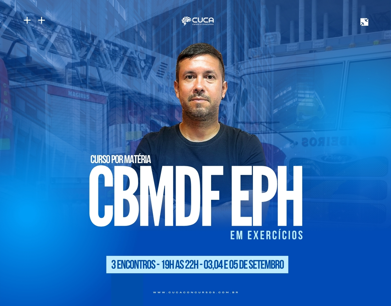 Emergências Pré-Hospitalares para CBMDF em exercícios